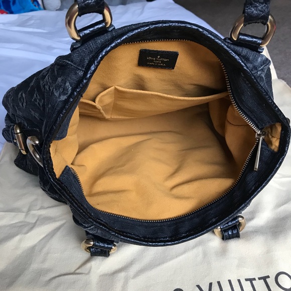 Louis Vuitton Denim Satchel - Picture 4 of 5